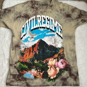 Civil Regime Men's Short Sleeve Graphic Tee - Brown